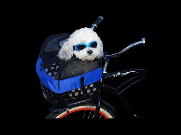 Store Trek Bikes BiKASE Pet Cover for DairyMan Basket Black/Blue