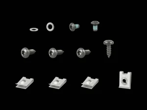 Fashion Trek Bikes Trek Fetch+ 4 Motor Cover Assembly Bolt Kit Black