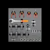 New Trek Bikes Unior Suspension Bench Drawer - 3 Tool Tray Set Black