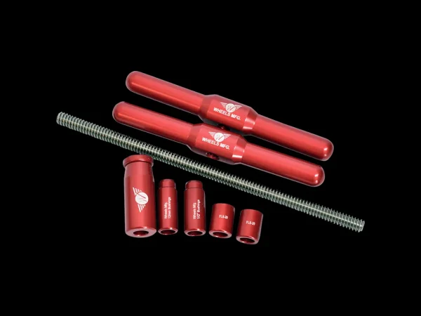 Hot Trek Bikes Wheels Manufacturing Shock Bushing Press Kit Red